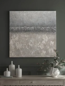 Cox & Cox Wall Art<Abstract Breaking Waves Canvas