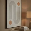 Cox & Cox Wall Art<Abstract Fineline Framed Wall Art