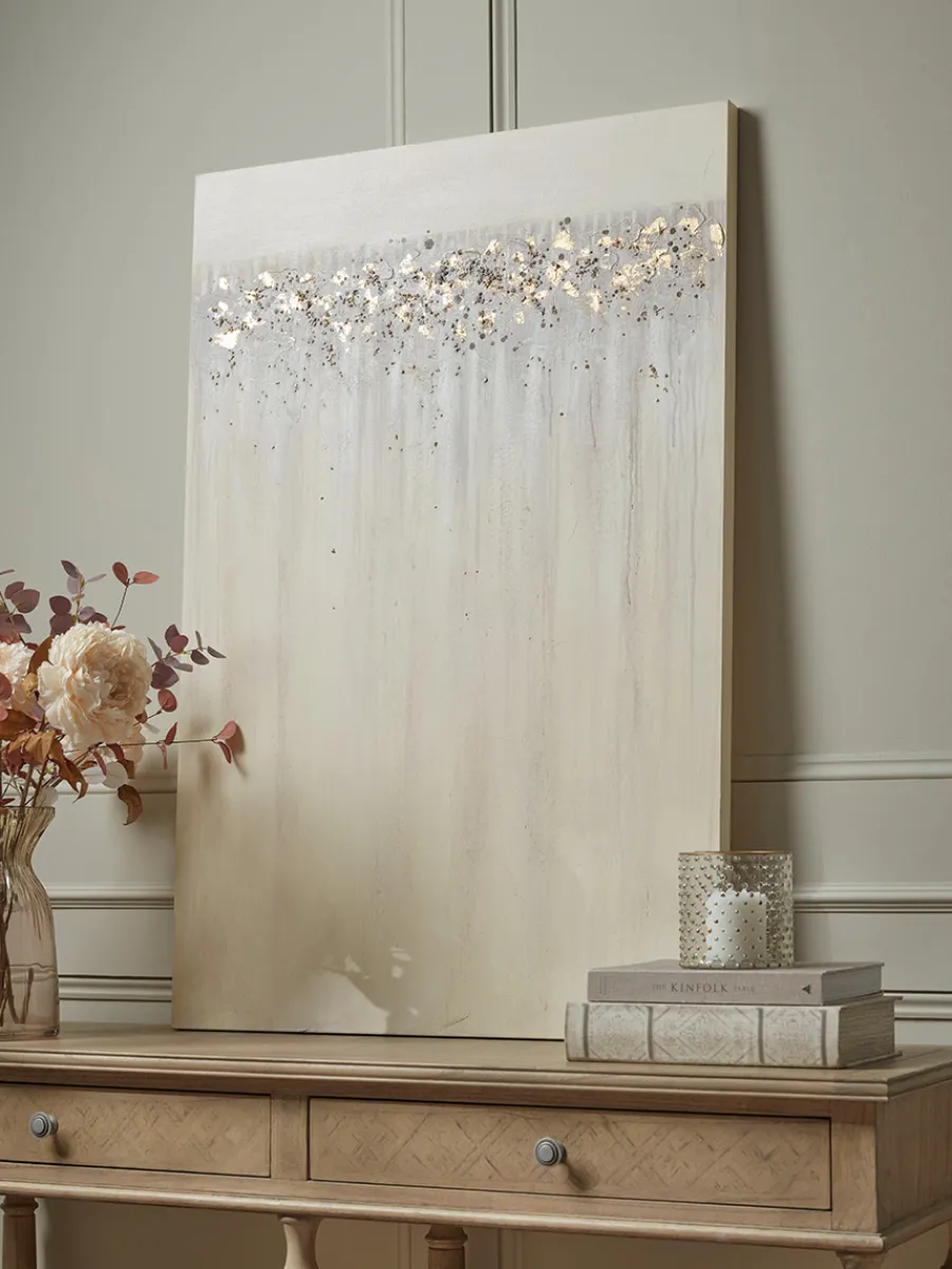 Cox & Cox Wall Art<Abstract Waterfall Canvas