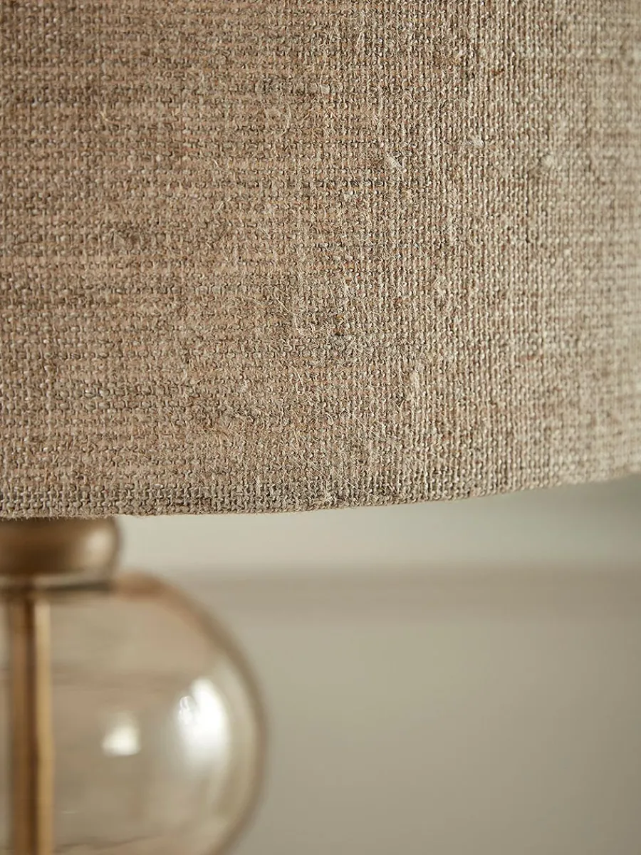 Cox & Cox Table Lamps<Aged Bubble Glass Table Lamp