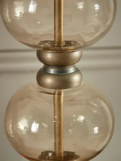 Cox & Cox Table Lamps<Aged Bubble Glass Table Lamp