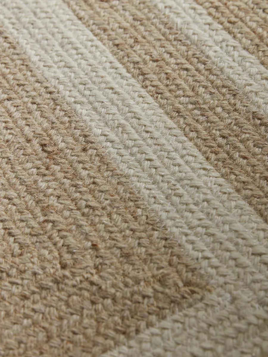 Cox & Cox Rugs|Rugs<Agna Border Rug - Natural