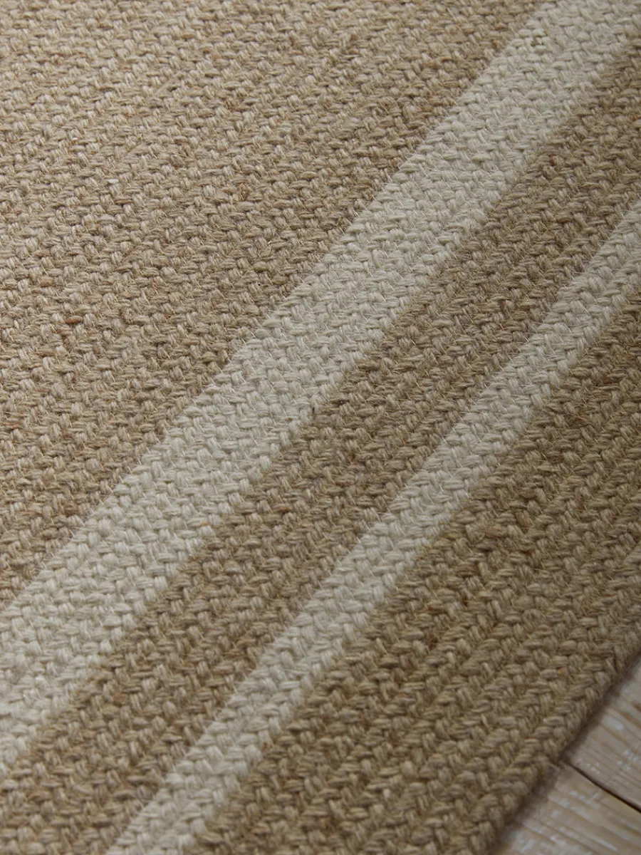 Cox & Cox Rugs|Rugs<Agna Border Rug - Natural