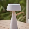Cox & Cox Decorative Outdoor Lights|Decorative Outdoor Lights<Aldan Outdoor Table Lamp - White