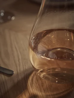 Cox & Cox Kitchen Accessories & Tableware|Glassware<Amber Asymmetric Glass Carafe