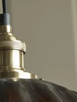 Cox & Cox Pendants<Amber Scalloped Pendant