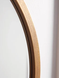 Cox & Cox Round Mirrors|Wall Mirrors<Antique Brass Bevelled Round Mirror - Small