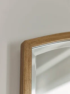 Cox & Cox Full Length Mirrors|Wall Mirrors<Antique Gold Arch Top - Full Length Mirror