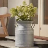 Cox & Cox Plant Pots & Troughs<Antique Zinc Milk Churn