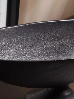 Cox & Cox Bowls, Dishes & Trinket Boxes<Antiqued Brass Effect Footed Bowl