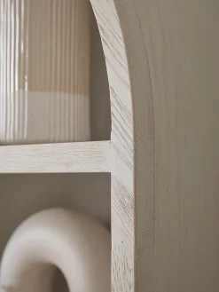 Cox & Cox Cabinets|Bookcases & Shelf Units<Arch Top Display Cabinet