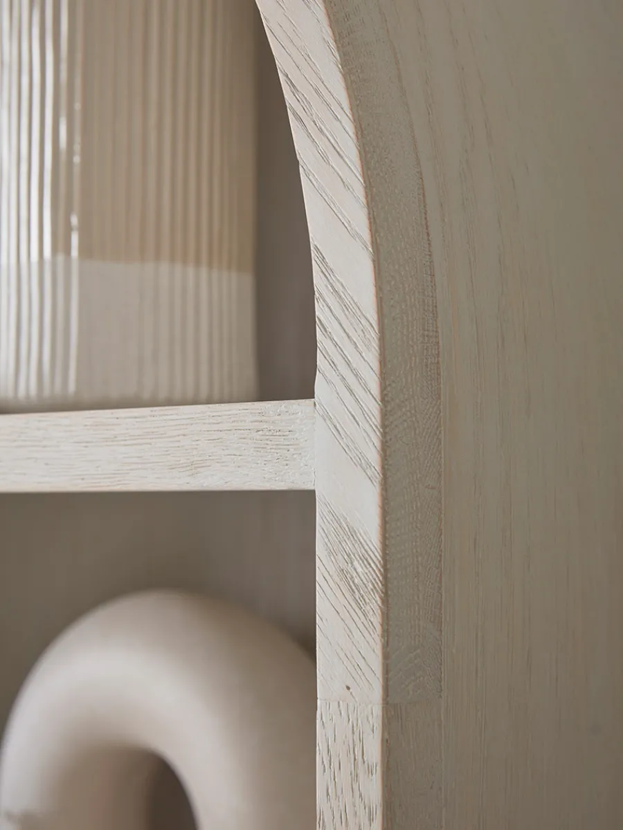 Cox & Cox Cabinets|Bookcases & Shelf Units<Arch Top Display Cabinet