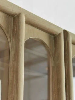 Cox & Cox Cabinets<Arched Display Cabinet