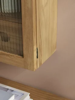 Cox & Cox Cabinets<Arched Teak Storage Cabinet