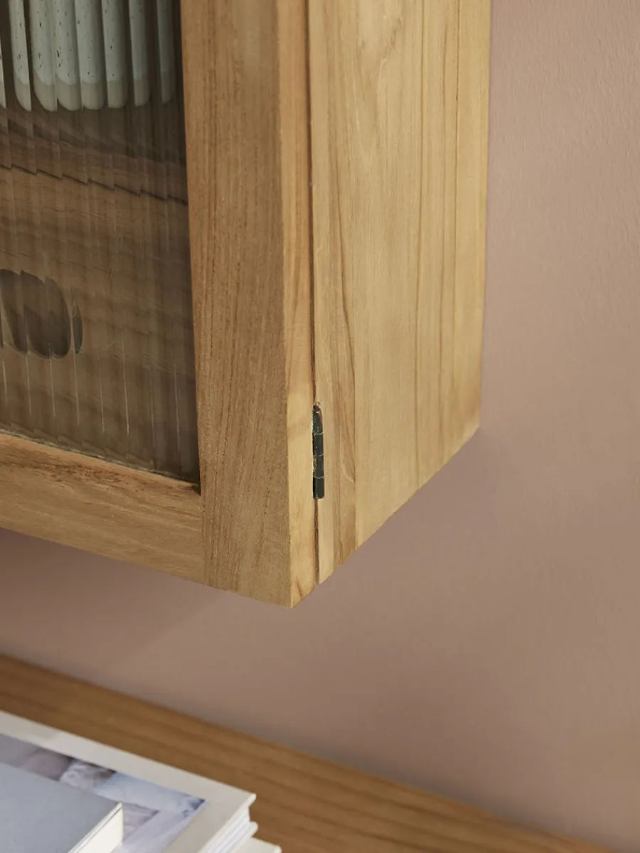 Cox & Cox Cabinets<Arched Teak Storage Cabinet