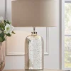 Cox & Cox Table Lamps<Aria Mercuried Glass Table Lamp - Large