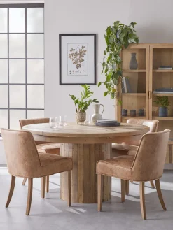 Cox & Cox Dining Tables<Astoria Round Dining Table - Extendable