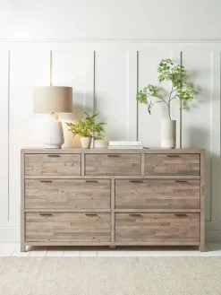 Cox & Cox Chests Of Drawers|Chests Of Drawers<Bay Chest of Drawers - Wide