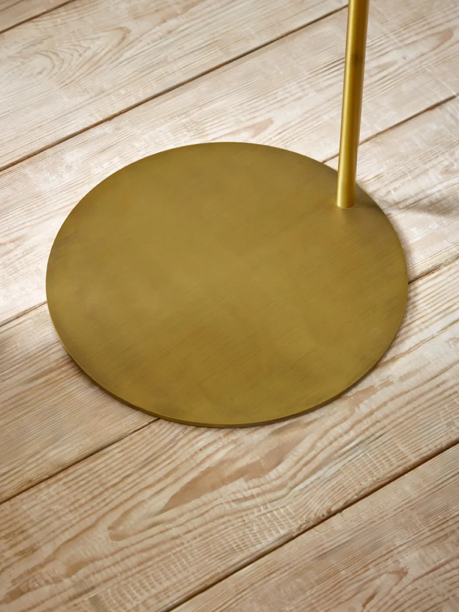 Cox & Cox Floor Lamps<Bell Floor Lamp - Brass