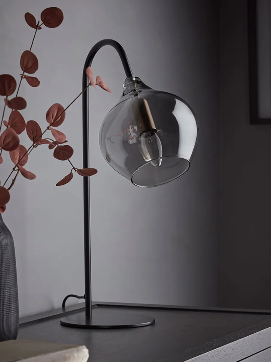 Cox & Cox Table Lamps<Bell Table Lamp - Black