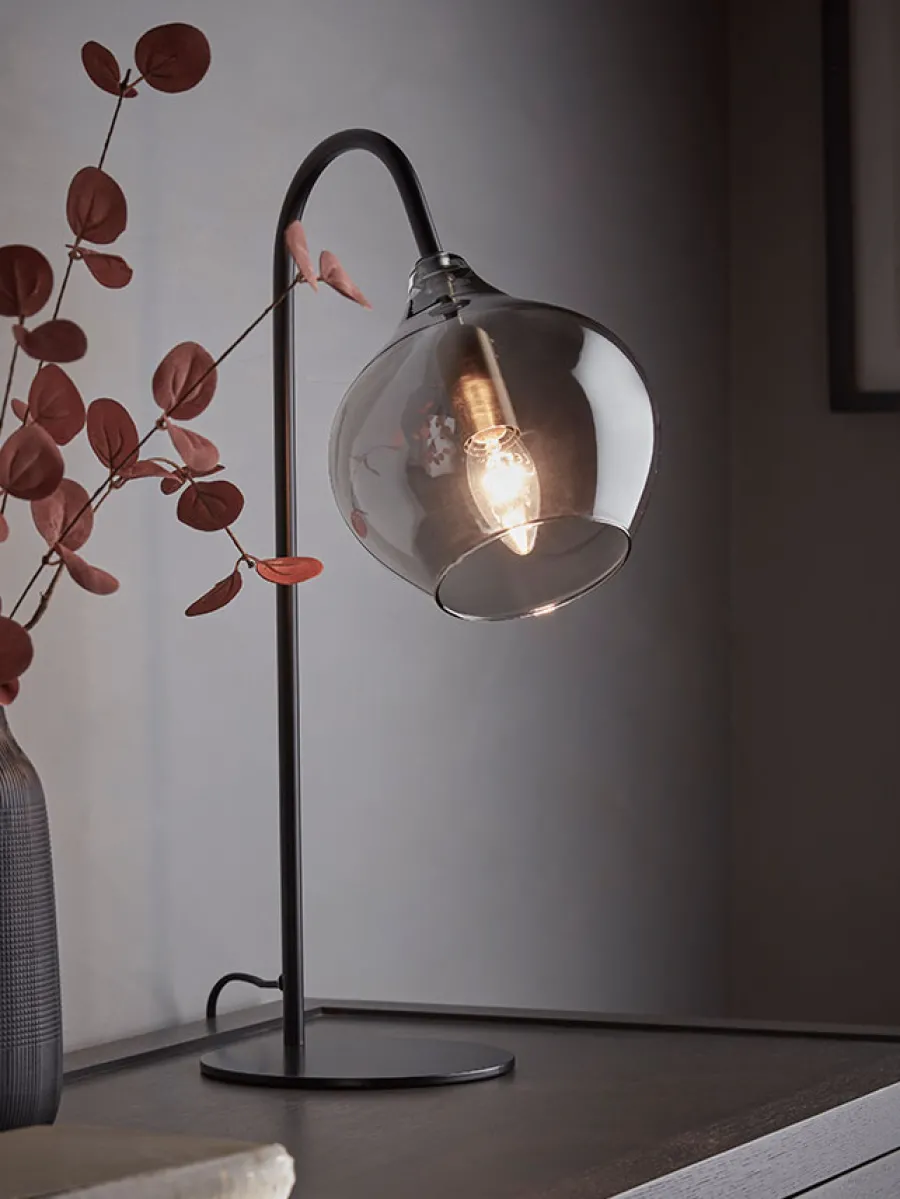 Cox & Cox Table Lamps<Bell Table Lamp - Black