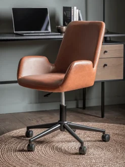 Cox & Cox Office Chairs<Belmont Office Chair - Tan