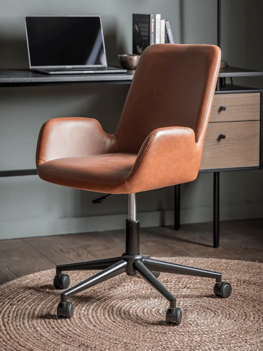 Cox & Cox Office Chairs<Belmont Office Chair - Tan