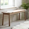 Cox & Cox Benches<Bergen Oak Bench - Natural