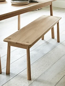 Cox & Cox Benches<Bergen Oak Bench - Natural