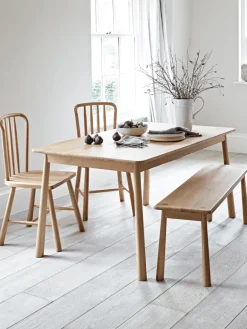 Cox & Cox Benches<Bergen Oak Bench - Natural