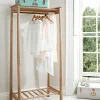 Cox & Cox Clothes Rails & Screens|Clothes Rails & Screens<Bergen Oak Clothes Rail - Natural