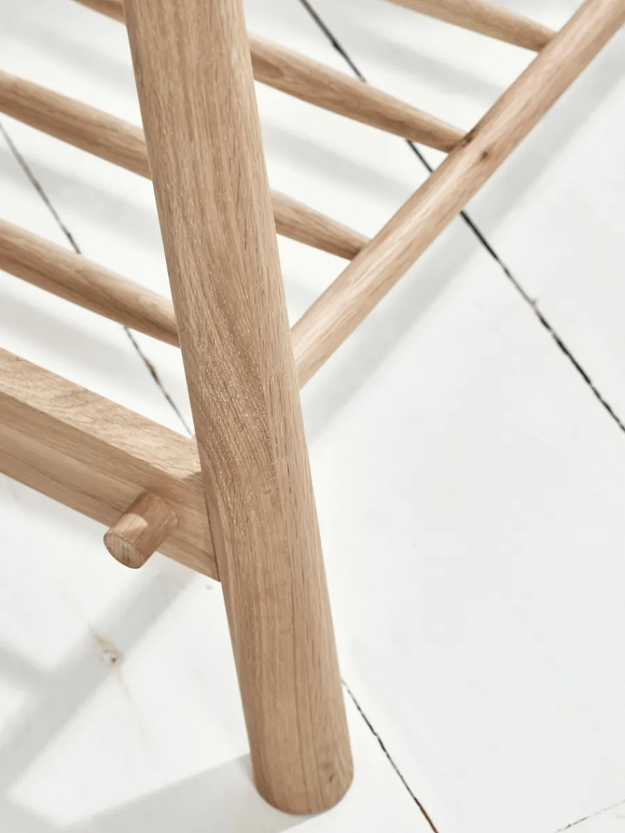 Cox & Cox Clothes Rails & Screens|Clothes Rails & Screens<Bergen Oak Clothes Rail - Natural
