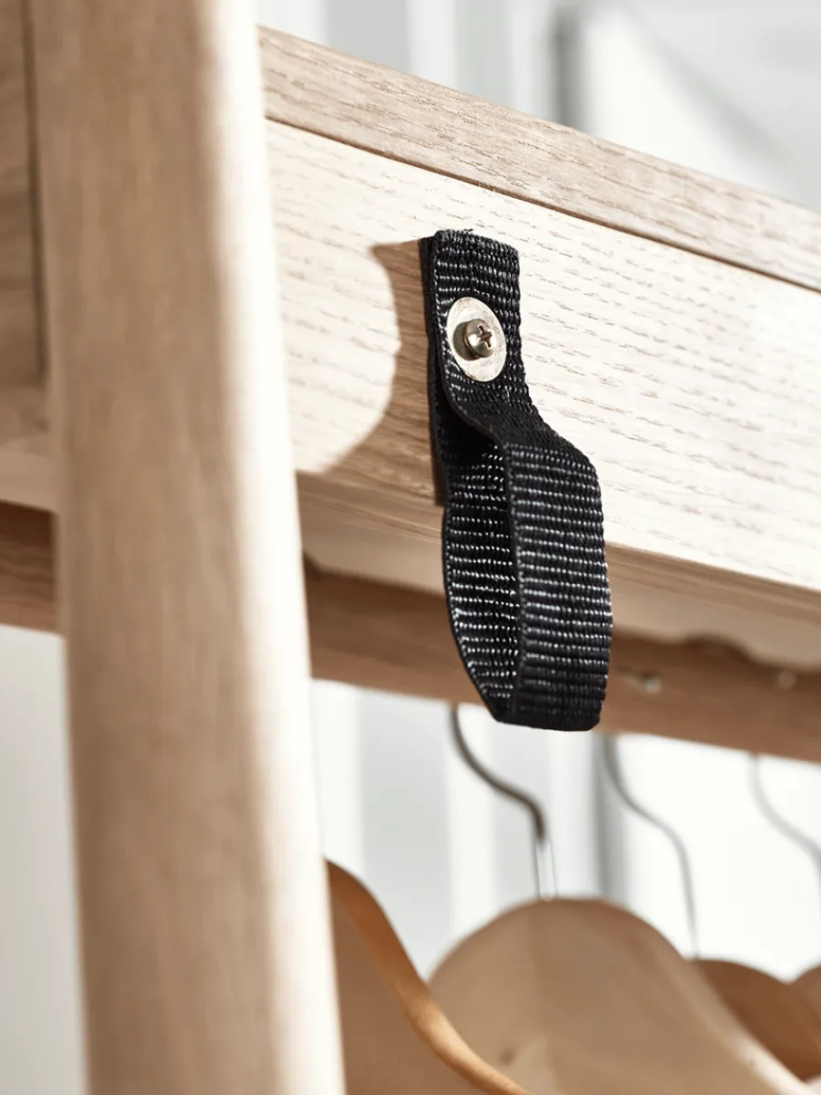 Cox & Cox Clothes Rails & Screens|Clothes Rails & Screens<Bergen Oak Clothes Rail - Natural