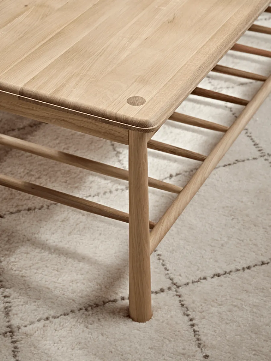 Cox & Cox Coffee Tables<Bergen Oak Coffee Table - Natural