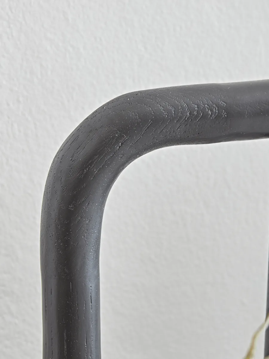 Cox & Cox Beds, Headboards & Mattresses<Bergen Oak Double Bed - Black