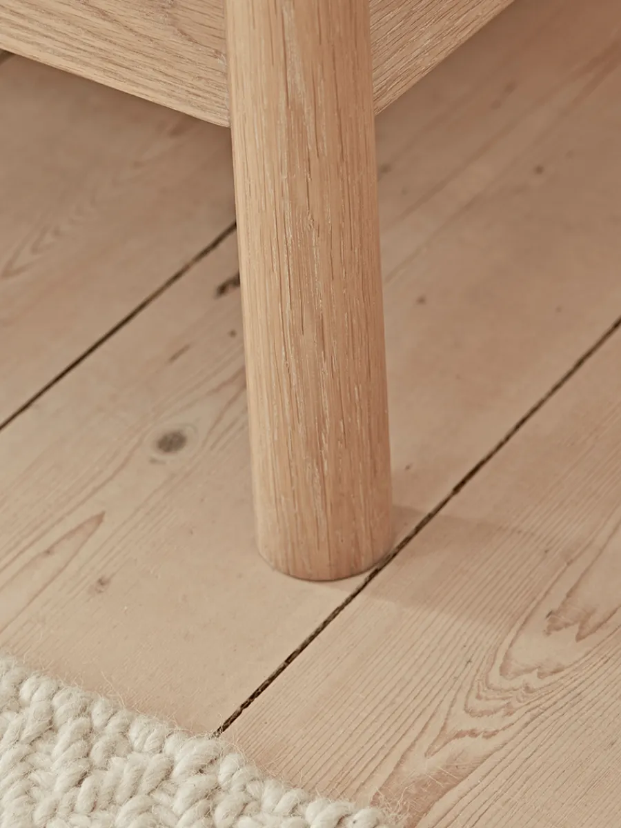 Cox & Cox Beds, Headboards & Mattresses<Bergen Oak Superking Bed - Natural