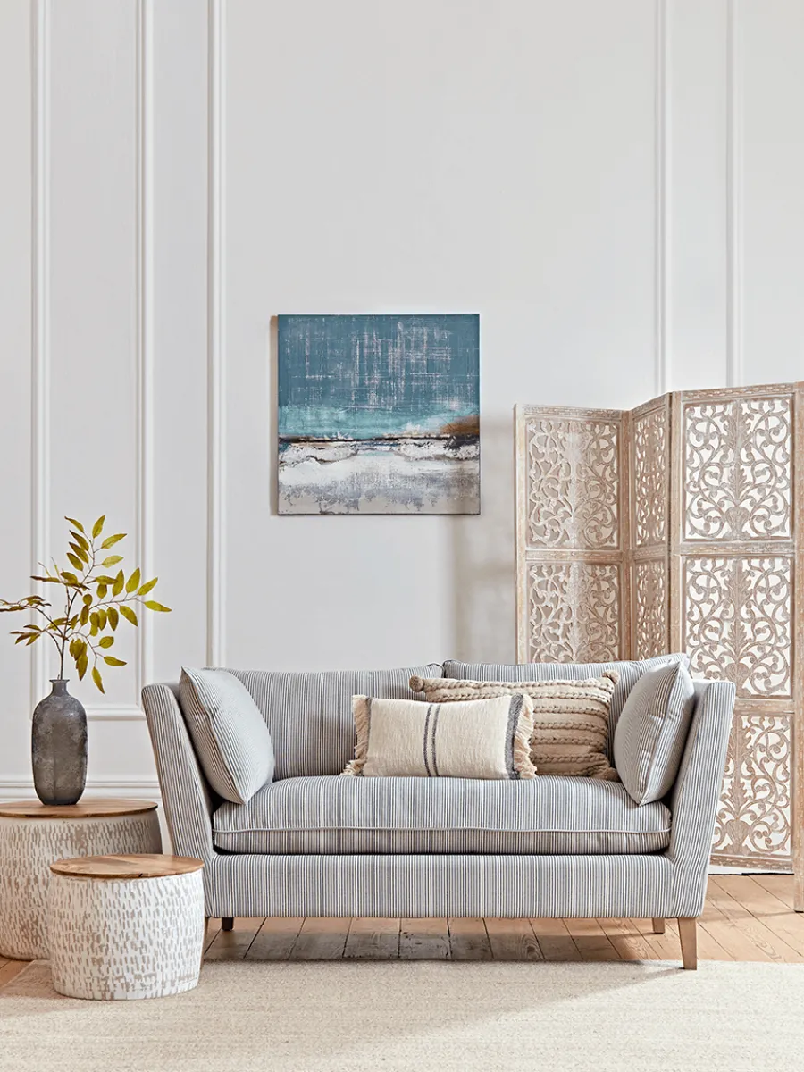 Cox & Cox Sofas<Biscay Striped Sofa