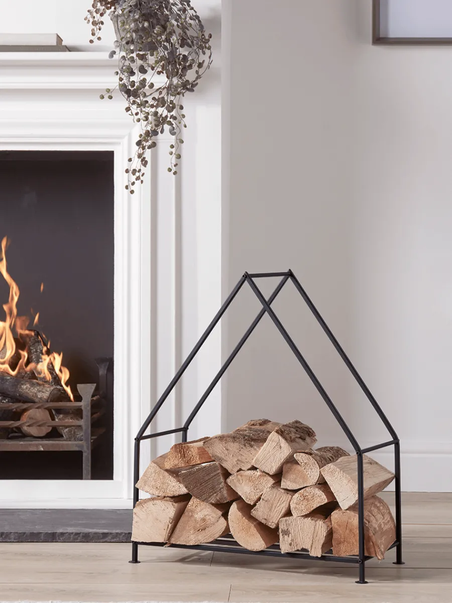 Cox & Cox Fireside<Black House Log Holder