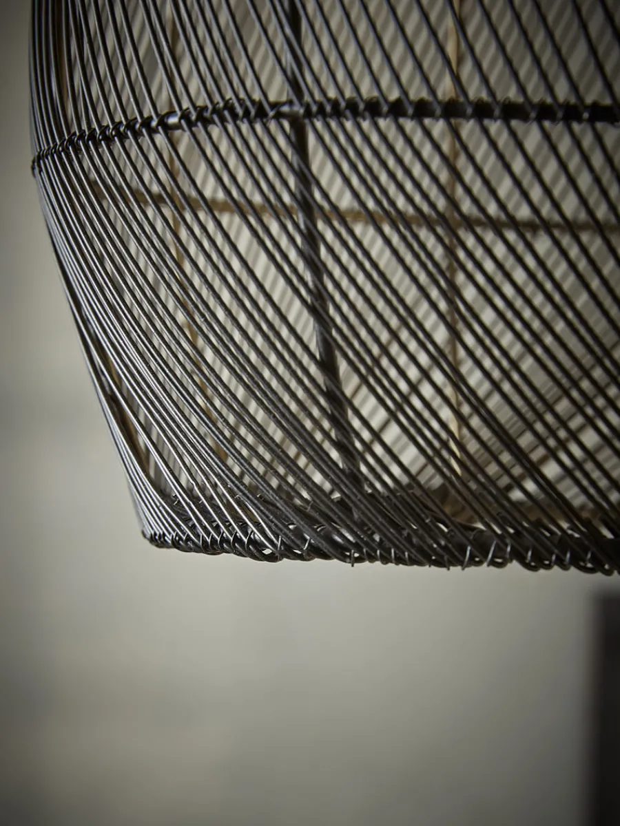 Cox & Cox Pendants<Black Metal Woven Pendant