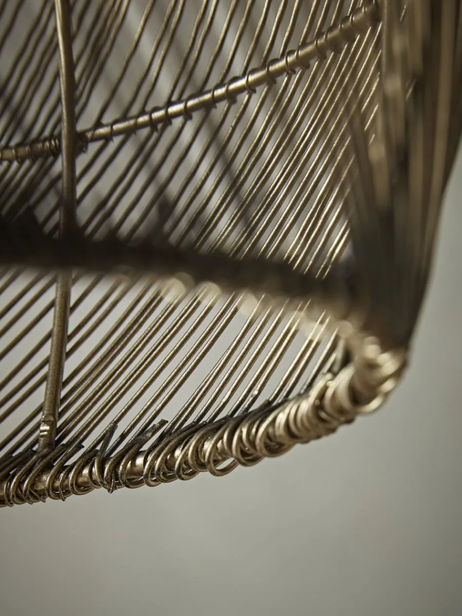 Cox & Cox Pendants<Black Metal Woven Pendant