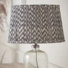 Cox & Cox Shades<Black Tapered Chevron Shade
