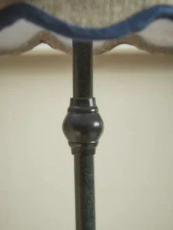 Cox & Cox Table Lamps|Bedside Lights<Blue Scalloped Edge Table Lamp