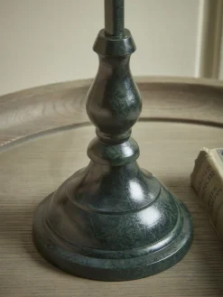 Cox & Cox Table Lamps|Bedside Lights<Blue Scalloped Edge Table Lamp