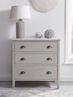 Cox & Cox Table Lamps<Blue Stripe Table Lamp