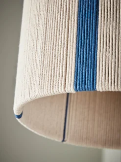 Cox & Cox Shades<Blue Stripe Woven Shade