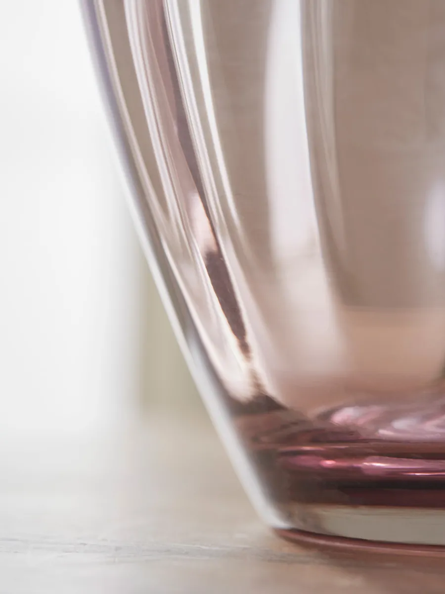 Cox & Cox Vases<Blush Scalloped Edge Vase