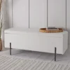 Cox & Cox Ottomans, Footstools & Pouffes|Benches<Bouclé Storage bench