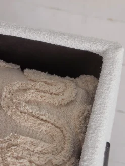 Cox & Cox Ottomans, Footstools & Pouffes|Benches<Bouclé Storage bench