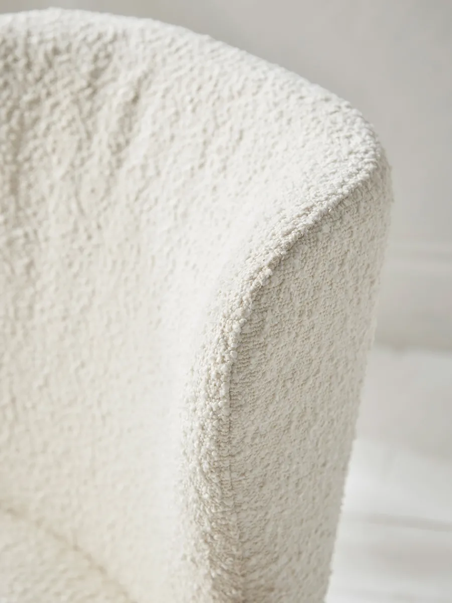 Cox & Cox Dining Chairs<Bouclé Dining Chair