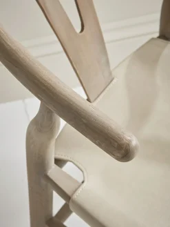 Cox & Cox Dining Chairs<Bow Back Dining Chair - Soft Grey